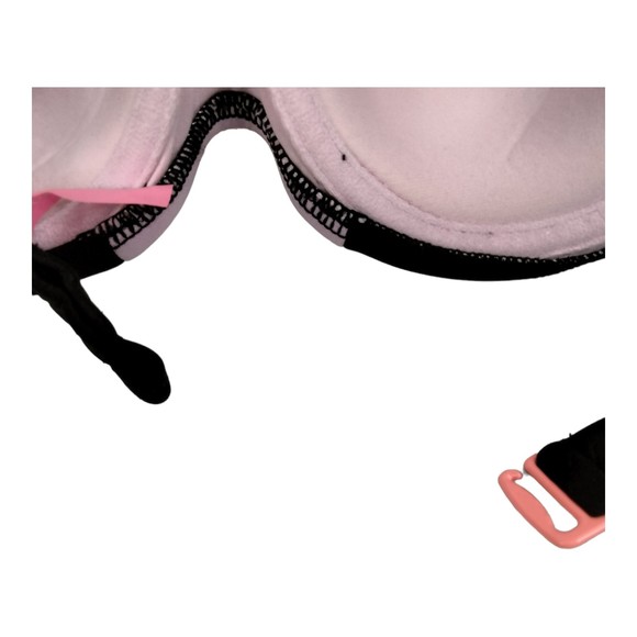 Victoria's Secret 32C The Flirt Bandeau Colorblock Swim Top Z34UN Molded Push Up - Picture 6 of 8